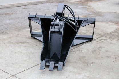 Express Steel | Heavy-Duty Stump Bucket Grapple | SKU ES-HDSBG-0000 | Cutting Edge 1" x 8" | Width 62" | Hydraulic Flow 15 To 25 GPM | For Skid Steers