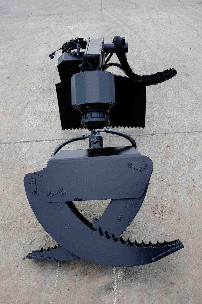 Express Steel | Log Grapple | Model Toro Dingo | SKU ES22750 | Jaw Opening 66” Inches | Hydraulic Rotation | Hydraulic Flow 8 To 15 GPM | For Mini Skid Steers