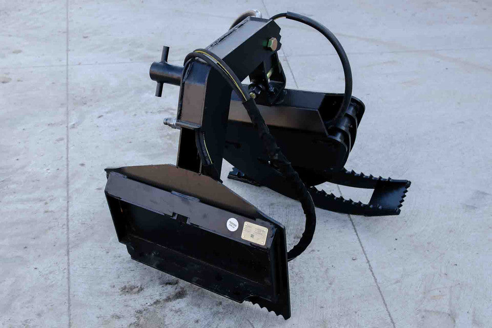 Express Steel | Log Grapple | Model Toro Dingo Manual Rotation | SKU ES22720 | Opening Width 66" | Capacity 2,000 lbs | Hydraulic Flow Requirement 10 To15 GPM | For Skid Steers