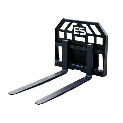 Express Steel Toro Dingo Pallet Forks | SKU ES60410 | Fork Length 36"–48" | Frame Width 36" | Hydraulic Flow 8–15 GPM | For Mini Skid Steers