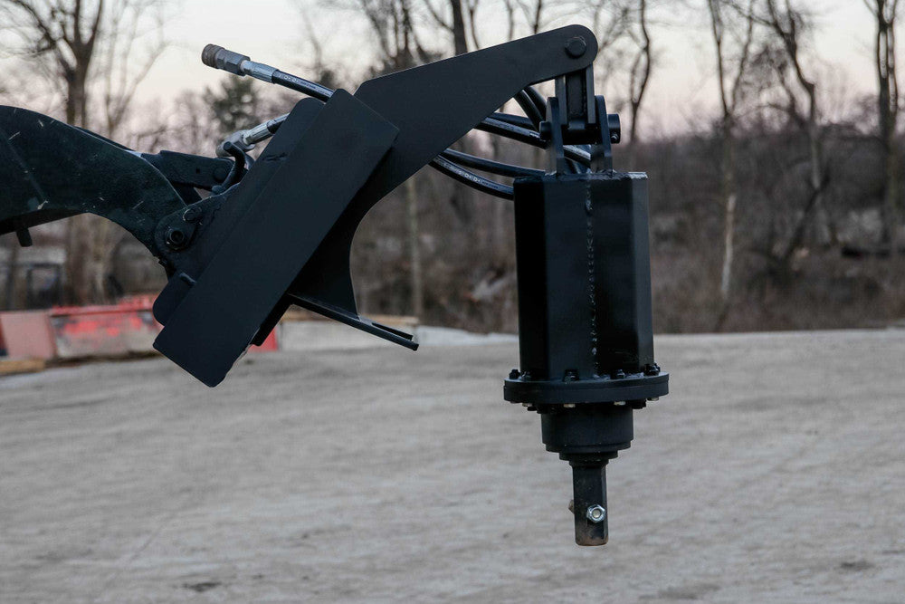 Express Steel | Auger Head | Model Toro/Dingo | SKU ES42410 | Dimension 29" x 20" x 32" | Hydraulic Flow 9 To 28 GPM | For Loaders