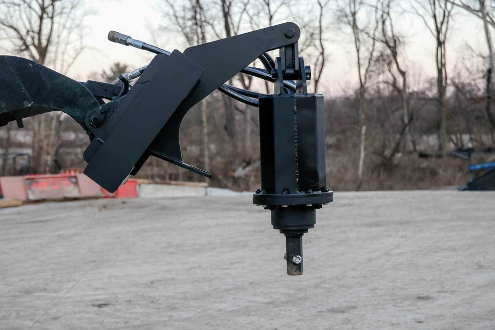 Express Steel | Auger Head | Model Toro/Dingo | SKU ES42410 | Dimension 29" x 20" x 32" | Hydraulic Flow 9 To 28 GPM | For Loaders