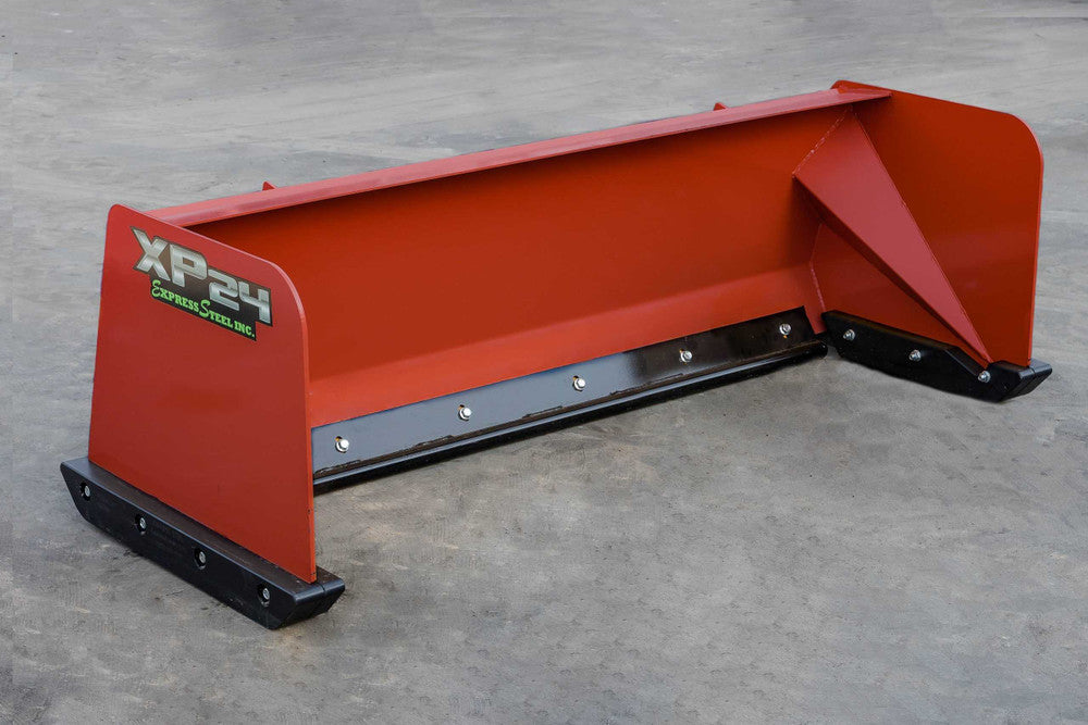 Express Steel | Turf Pusher | Model XP24 | SKU ES924T06 | 6' Width | 30+ Horsepower | Hydraulic Flow 0 To 25 GPM | For Skid Steers & Compact Tractors