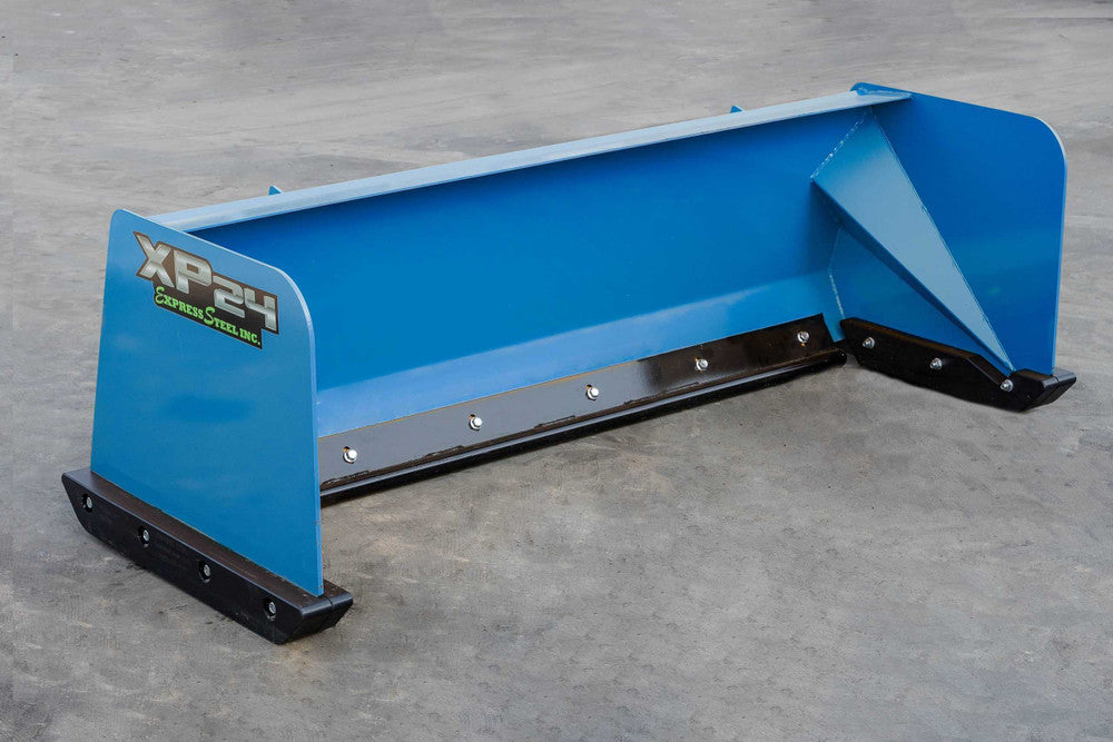 Express Steel | Turf Pusher | Model XP24 | SKU ES924T06 | 6' Width | 30+ Horsepower | Hydraulic Flow 0 To 25 GPM | For Skid Steers & Compact Tractors