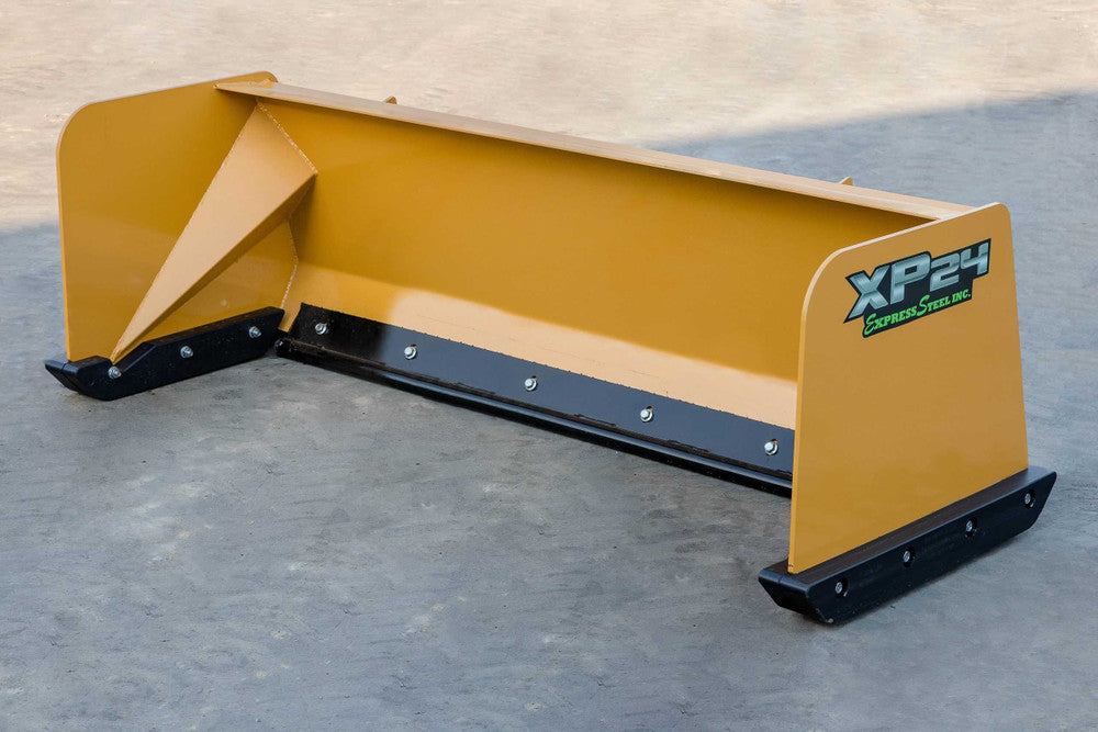 Express Steel | Turf Pusher | Model XP24 | SKU ES924T06 | 6' Width | 30+ Horsepower | Hydraulic Flow 0 To 25 GPM | For Skid Steers & Compact Tractors