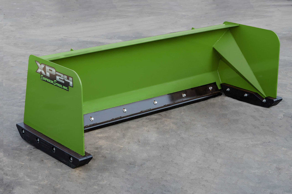 Express Steel | Turf Pusher | Model XP24 | SKU ES924T06 | 6' Width | 30+ Horsepower | Hydraulic Flow 0 To 25 GPM | For Skid Steers & Compact Tractors