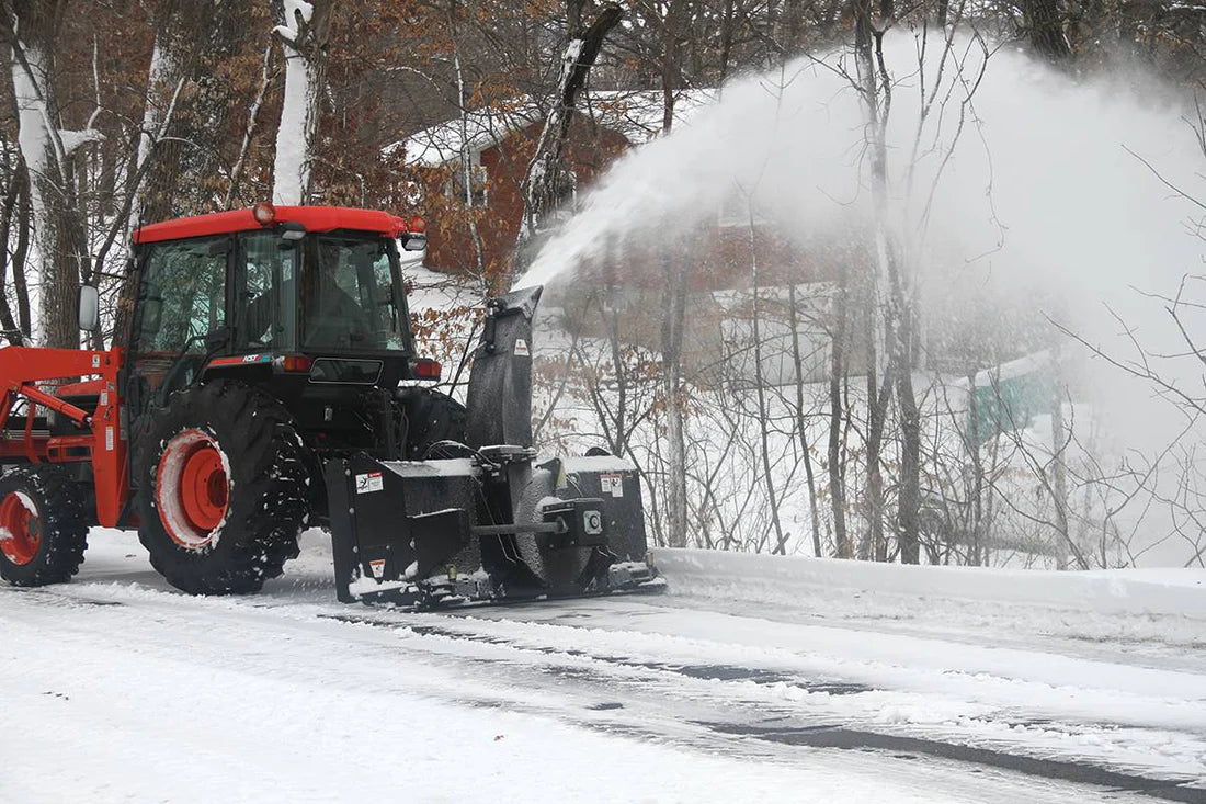 Erskine 3-Point PTO Rear Pull Snowblower | RP-620, RP-725, & RP-825 Model | With Hydraulic Deflector | For Tractor