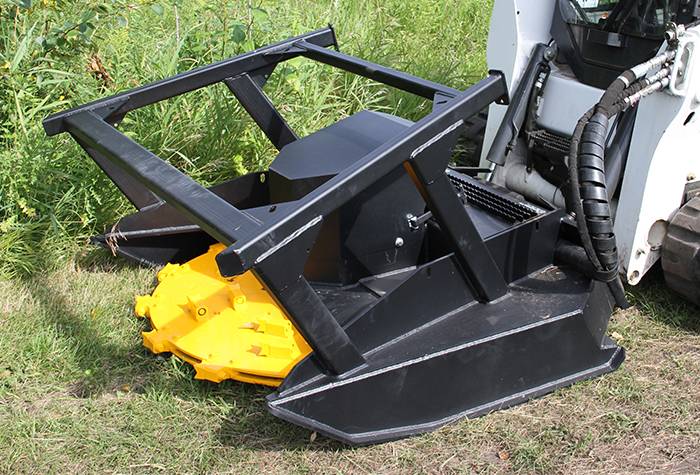 Erskine Forestry Mulching Mower | Cutting Width 60" inches | Flow Rate 32-45 GPM | For Skid Steer