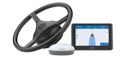 Sveaverken | F200 Auto Steer System | GNSS Guidance | 2.5cm Accuracy | 9 To 36 V Power Supply | Horsepower 60 To 500 HP | For Tractors