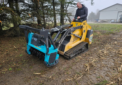 Remet Mini Skid Steer Mulcher - Mini Excavator Mulcher F2S90 SSK 90