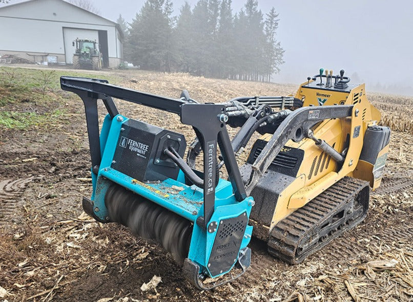 Remet Mini Skid Steer Mulcher - Mini Excavator Mulcher F2S90 SSK 90 For Mini Skid Steer/Mini Excavator