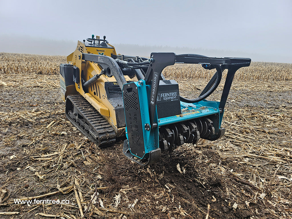 Ferntree F2S VT Series Fixed Tooth Forestry Mulcher | Cutting Width 36" & 54" | For 12–27 GPM Mini Skid Steers