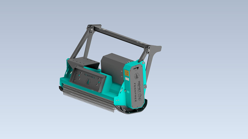 Remet Mini Skid Steer Mulcher - Mini Excavator Mulcher F2S90 SSK 90