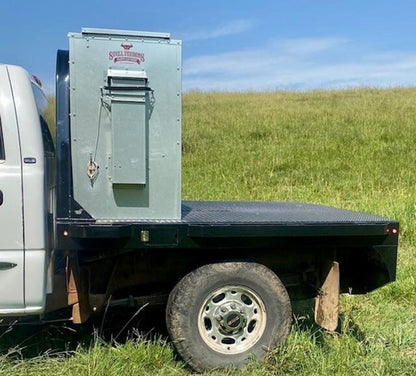Stull Feeders Grain/Cube Auger Feeders | Model 1100, 1200, 1600 & 2100 LB | 12V | Up To 25 HP | For Truck