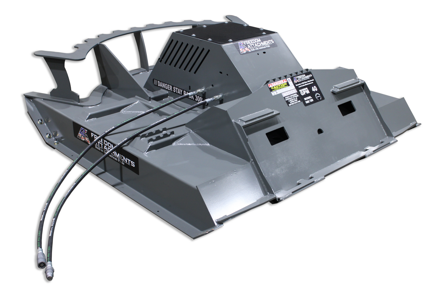 FA Brush Cutter | Models FABC 6000, 7200 & 7800 | Cutting Width 60", 72", 78" | Hydraulic Flow 15 To 45 GPM | For Skid Steers