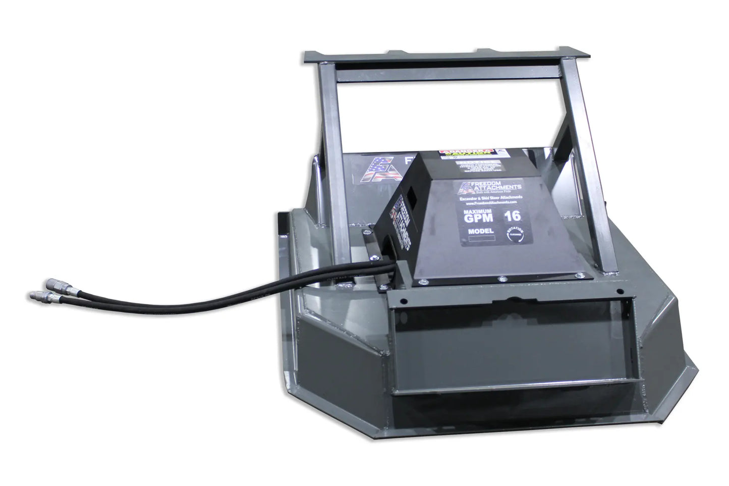 FA Mini Skid Disc Mulcher | Model FAMSDM 3600 | Cutting Width 36" | Hydraulic Flow 10 To 25 GPM | For Mini Skid Steers