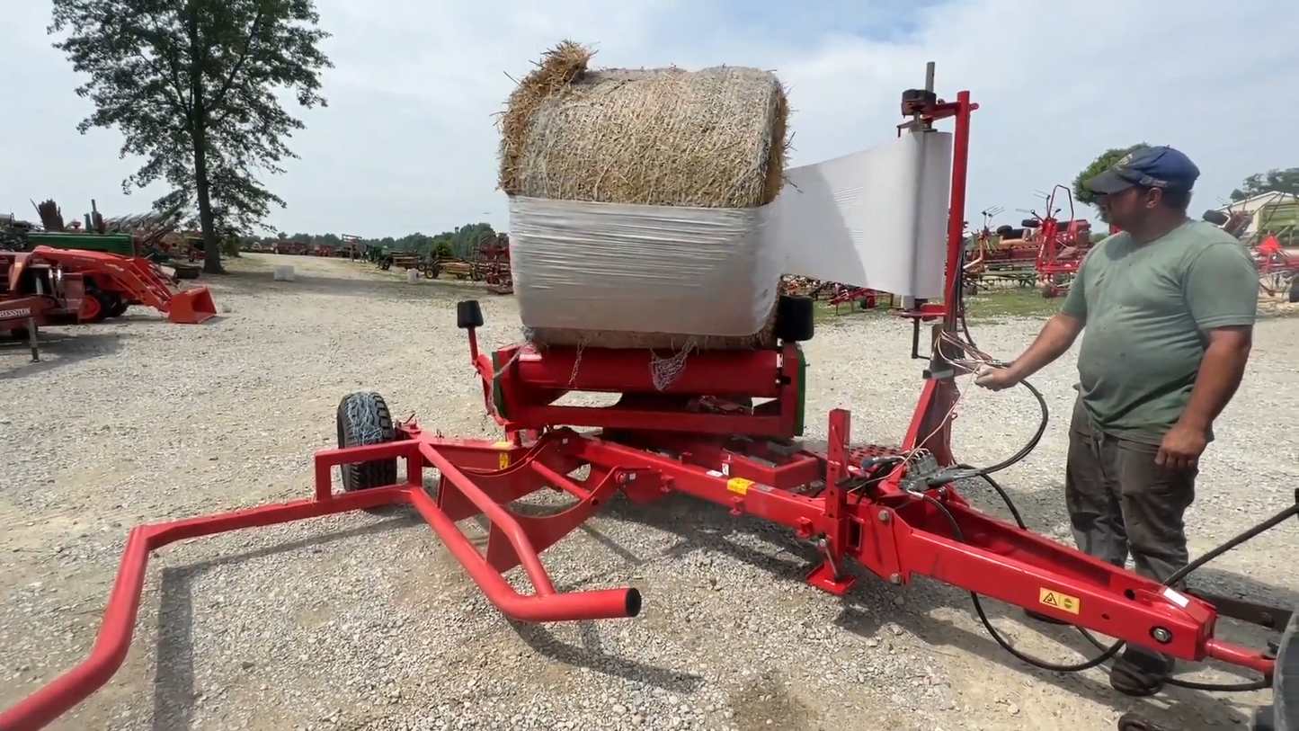 Farm King Bale Wrapper | Model BW-150 | Width 47" inches | Horsepower 40 HP | For Tractors