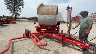 Farm King Bale Wrapper | Model BW-150 | Width 47" inches | Horsepower 40 HP | For Tractors