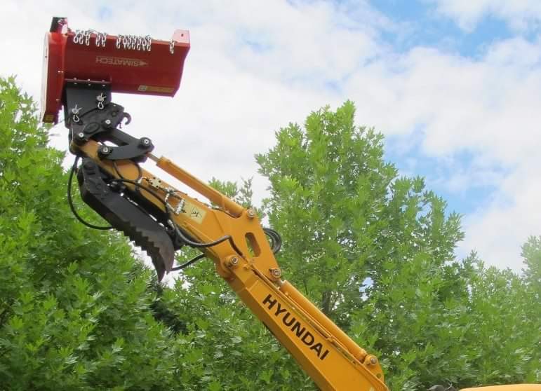 Simatech 1.5T – 5T DHL Range Mulcher For Mini Excavator