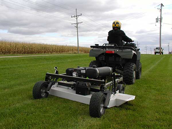 Kunz Engineering | Finish Cut Mower | AcrEase | Model Pro60KW | Cutting Width 58" Inches | Horsepower 24 HP | For ATV, UTV, Riding Mower, Tractor