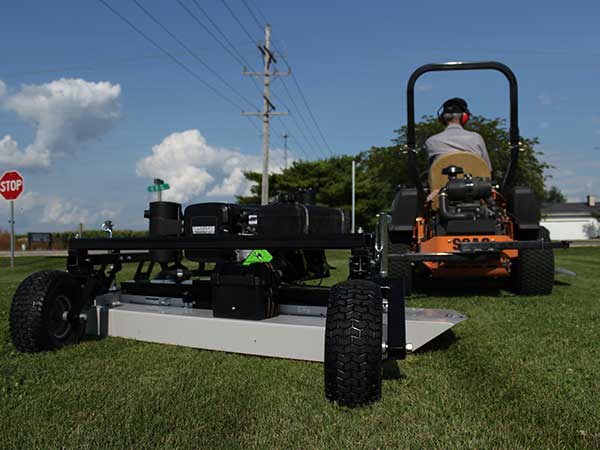 Kunz Engineering | Finish Cut Mower | AcrEase | Model Pro60KW | Cutting Width 58" Inches | Horsepower 24 HP | For ATV, UTV, Riding Mower, Tractor