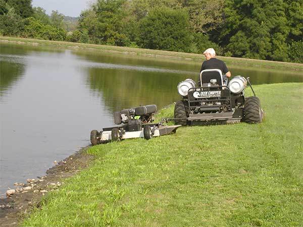 Kunz Engineering | Finish Cut Mower | AcrEase | Model Pro60KW | Cutting Width 58" Inches | Horsepower 24 HP | For ATV, UTV, Riding Mower, Tractor