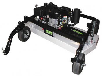 Kunz Engineering | Finish Cut Mower | AcrEase | Model Pro60KW | Cutting Width 58" Inches | Horsepower 24 HP | For ATV, UTV, Riding Mower, Tractor