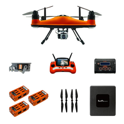 SwellPro Fisherman FD3 WaterProof Fishing Drone | Max Flight Time 27 Min | Operating Time 5 Hours