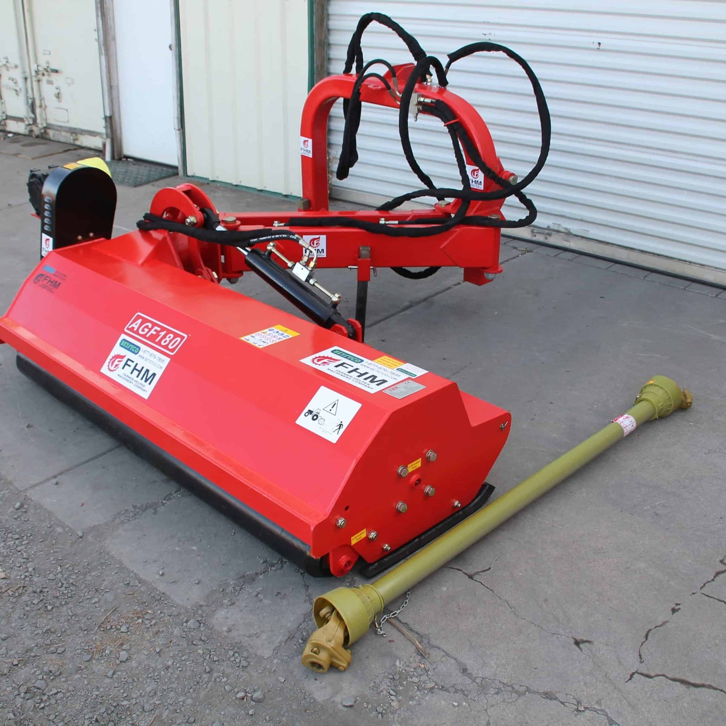 Farmer Helper FH-AGF Standard Ditch Bank Flail Mower | 55" to 71" Working Width | 45-85HP for Tractor