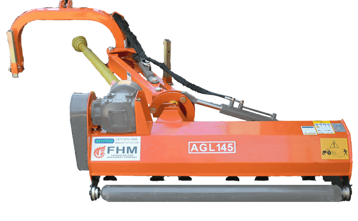 Farmer Helper FH-AGL Standard Ditch Bank Flail Mower | 48" to 64" Working Width | 20-65HP for Tractor