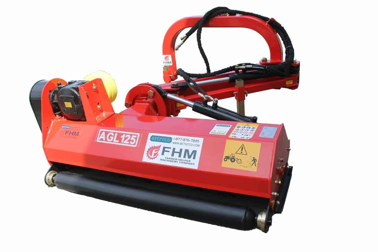 Farmer Helper FH-AGL Standard Ditch Bank Flail Mower | 48" to 64" Working Width | 20-65HP for Tractor