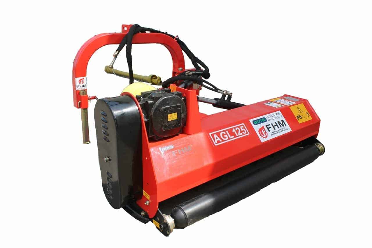 Farmer Helper FH-AGL Standard Ditch Bank Flail Mower | 48" to 64" Working Width | 20-65HP for Tractor