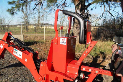 Farmer Helper FH-BH5-6 -7 Self Contained Standard Backhoe| 5'-7' Digging Depth | 18-30+ HP for Tractor