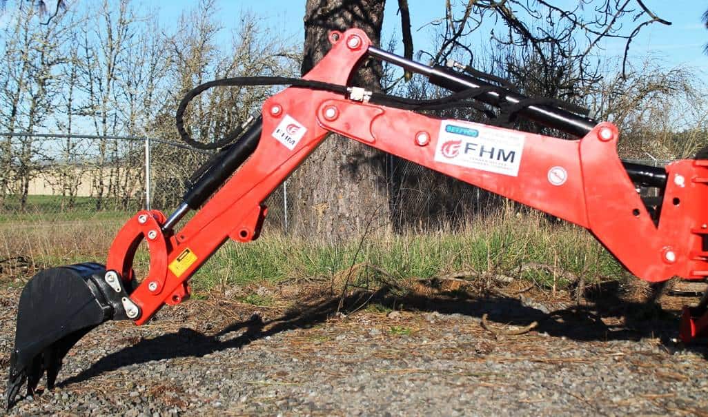 Farmer Helper FH-BH5-6 -7 Self Contained Standard Backhoe| 5'-7' Digging Depth | 18-30+ HP for Tractor