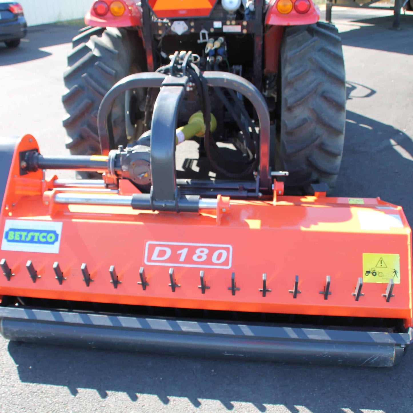 Farmer Helper D Series (Super Heavy Duty) Flail Mower  | 47" to 87" Working Width | 25-65HP for Tractor