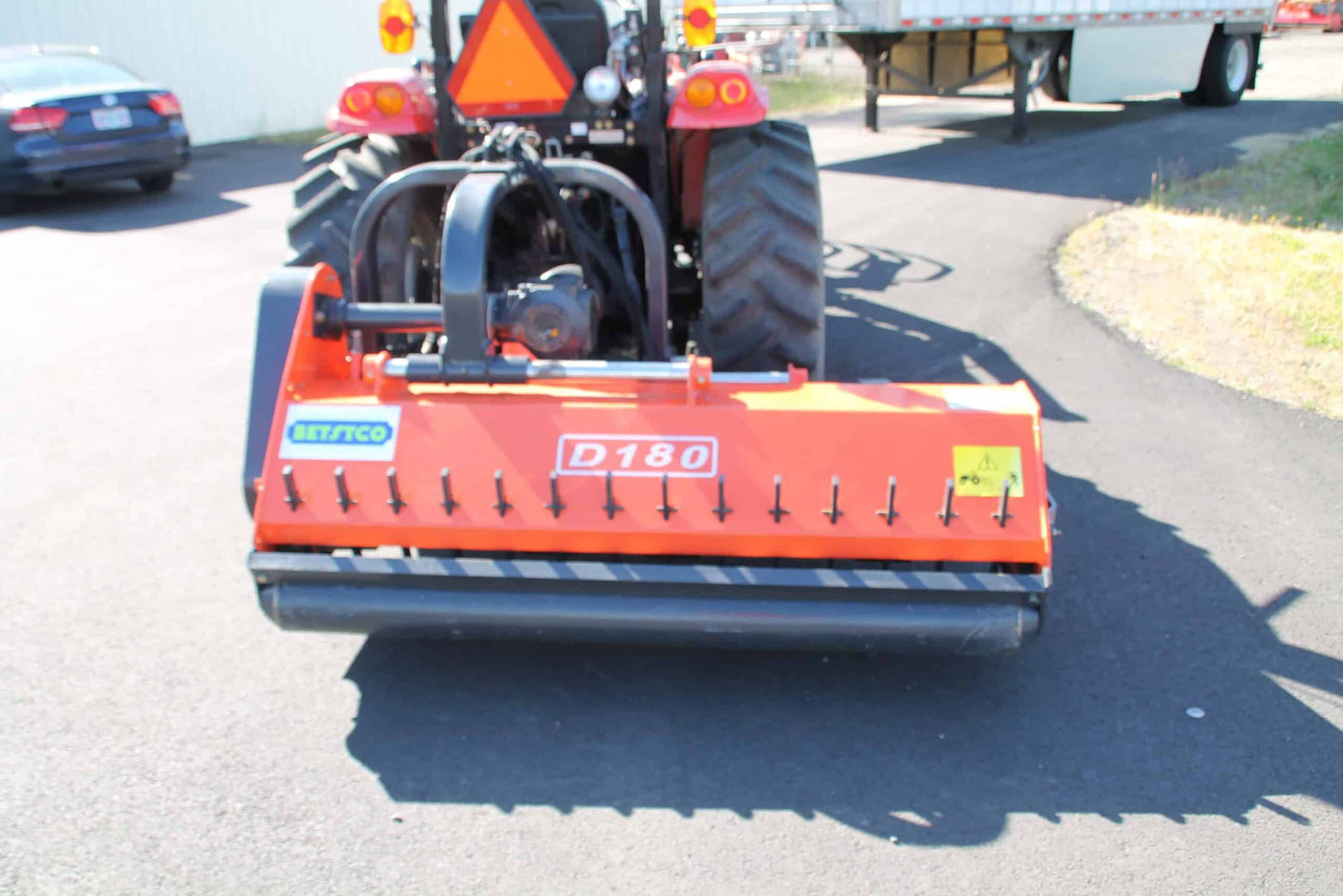 Farmer Helper D Series (Super Heavy Duty) Flail Mower  | 47" to 87" Working Width | 25-65HP for Tractor