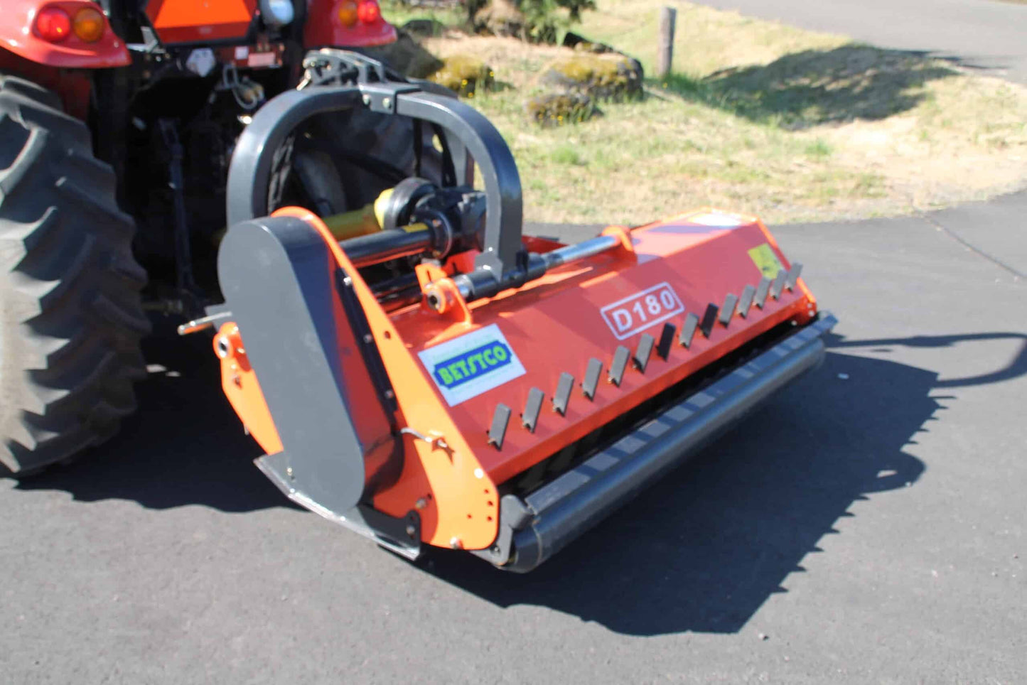 Farmer Helper D Series (Super Heavy Duty) Flail Mower  | 47" to 87" Working Width | 25-65HP for Tractor