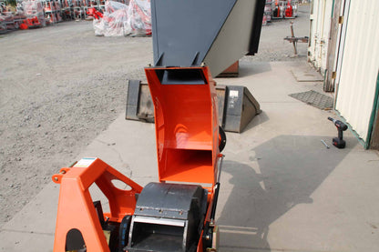 Farmer Helper FH-DW30 Drum Style Wood Chipper | 6” Chipping Diameter | 20-50HP for Tractor