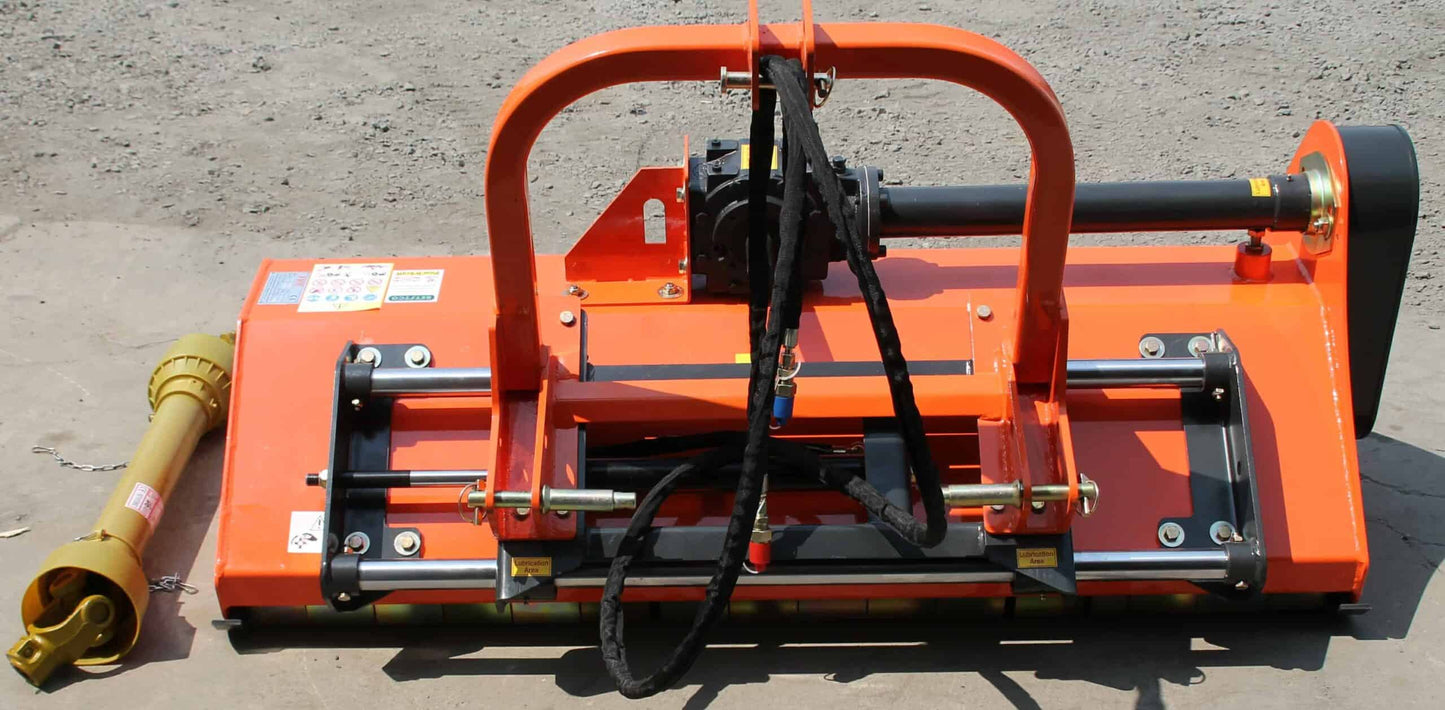 Farmer Helper FMC Series (Commercial Centered) Flail Mower | 49" to 78" Working Width | 24-65HP for Tractor