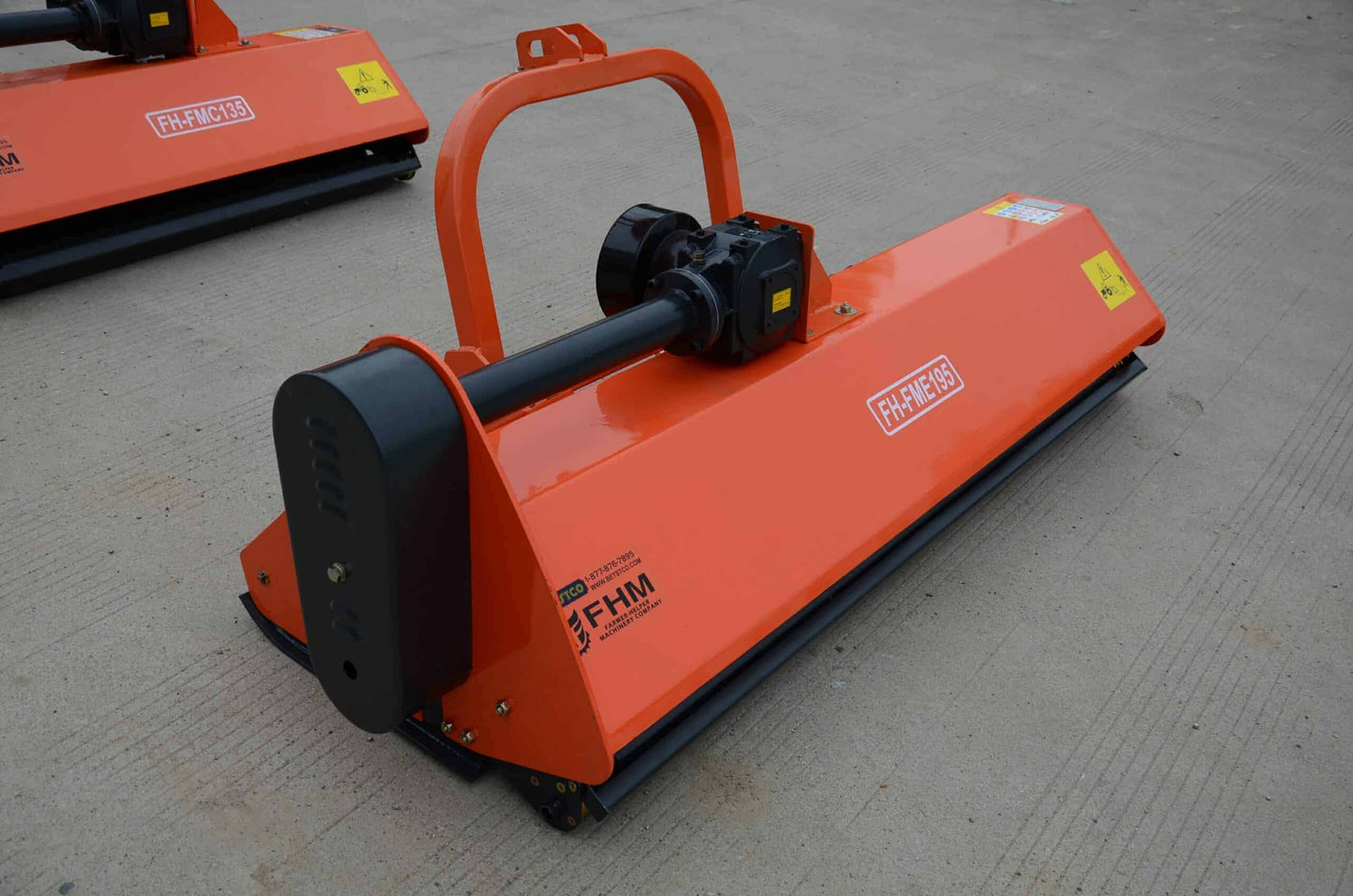 Farmer Helper FME Series Commercial Flail Mower | 60" to 78" Working Width | 30-65HP for Tractor