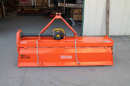 Farmer Helper | Heavy Duty Rotary Tillers | Model FH-IGN Series | Width 41″ To 71″ | Gear Drive | Horsepower 18 To 75 HP | For Tractors