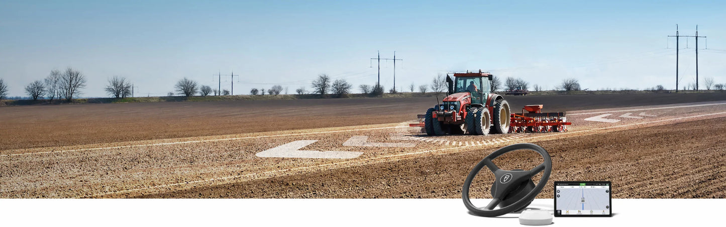 FJDynamics Auto Steer System | Model AT2 Lite | 10.8-inch Display Tablet | RTK Precision GNSS | 40 To 300+ HP | For Tractors & Agricultural Machinery