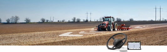 FJDynamics Auto Steer System | Model AT2 Lite | 10.8-inch Display Tablet | RTK Precision GNSS | 40 To 300+ HP | For Tractors & Agricultural Machinery