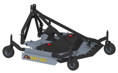 Dirt Dog FM Series Finish Mower | Model FM105 & FM106 | Cutting Width 60" & 72" | 20–60 HP | For Tractors