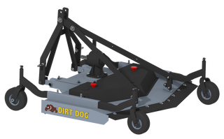 Dirt Dog FM Series Finish Mower | Model FM105 & FM106 | Cutting Width 60" & 72" | 20–60 HP | For Tractors