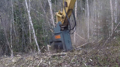 Forax Extreme Duty Mulcher | Model XD66 | Cutting Width 66" | Machine Size 20-26 Tons | For Excavators