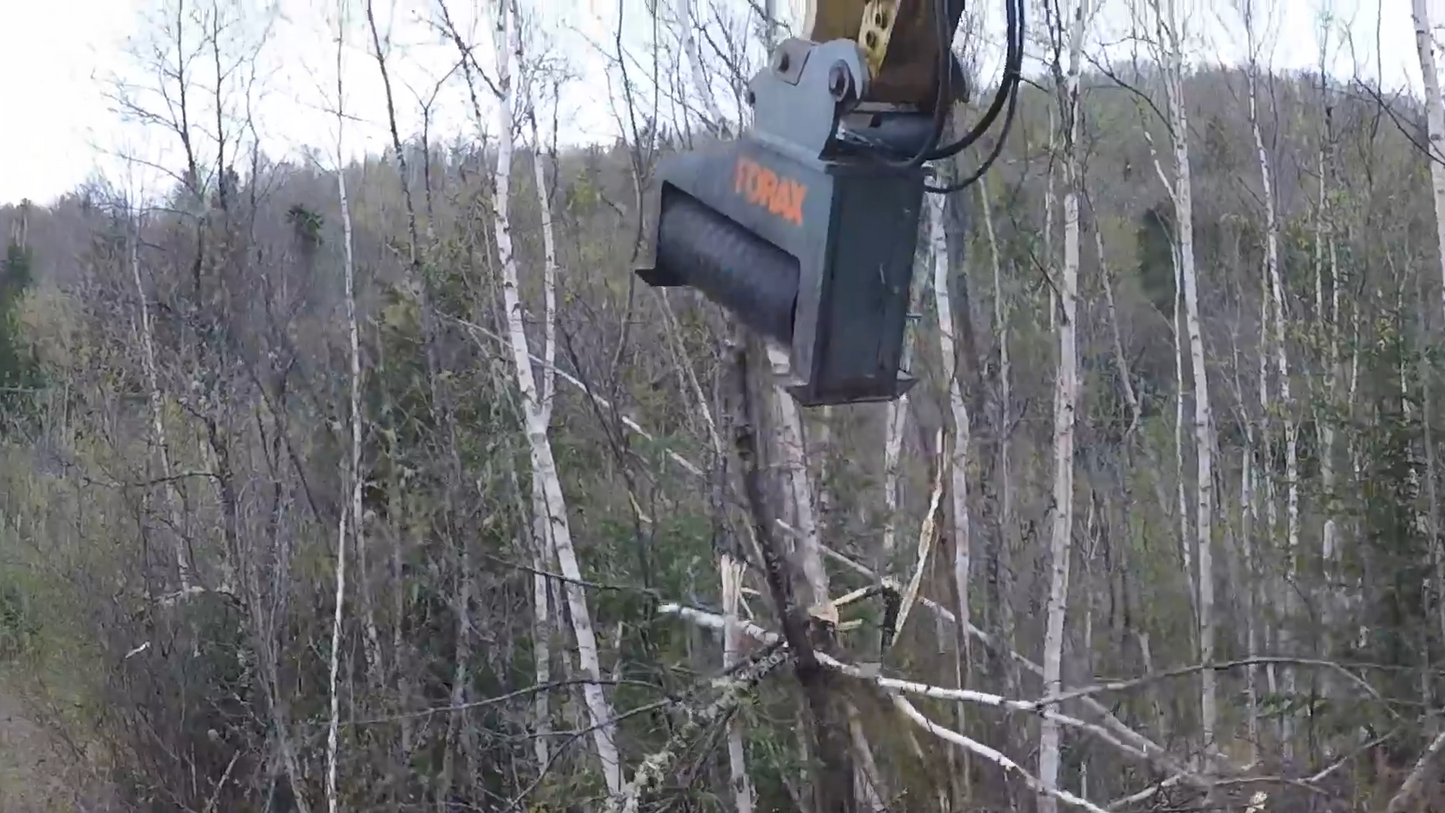 Forax Extreme Duty Mulcher | Model XD66 | Cutting Width 66" | Machine Size 20-26 Tons | For Excavators