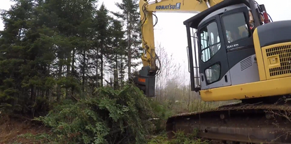 Forax Extreme Duty Mulcher | Model XD66 | Cutting Width 66" | Machine Size 20-26 Tons | For Excavators