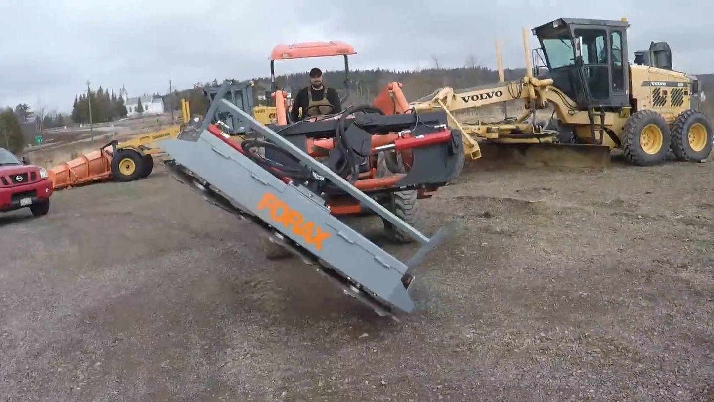 Forax Heavy Duty 6' Brush Cutter Rotary Blades | Model HDBC | Weight 660 lbs | Minimum 45 HP | For Tractor w/ Tilt Mount