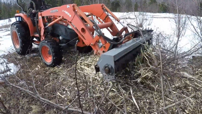 Forax Heavy Duty Mulcher | Model HD72 | Cutting Width 72"| 50HP | For Tractor Universal Skid-Steer Mount